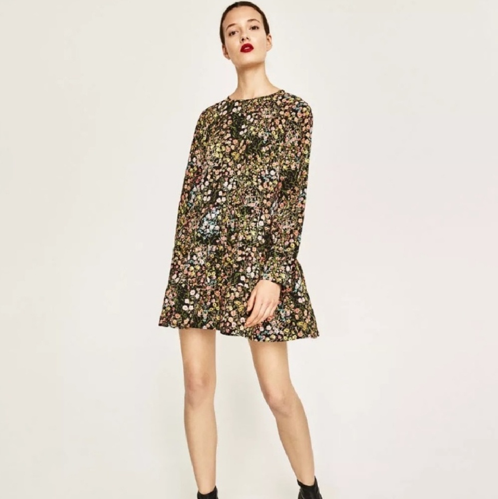 Zara floral romper